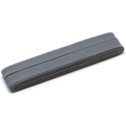 biaisband  katoen grijs 004 / 12mm