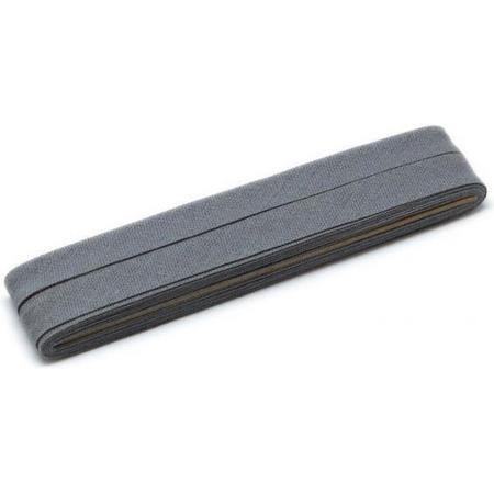 biaisband  katoen grijs 004 / 12mm