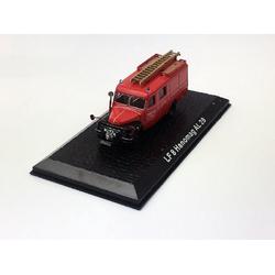 Edition Atlas miniatuur brandweerwagen - Hanomag LH 8 AL 28  schaal 1:72