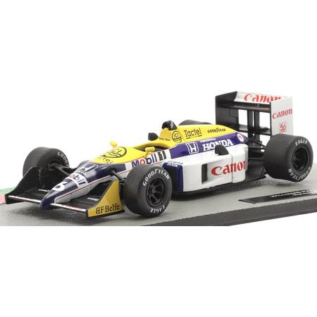 Williams FW11B Nelson Piquet 1987 - Edition Atlas Formule 1 miniatuur auto 1:43