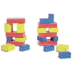 Edushape Corrugated Blocks- 36 pcs