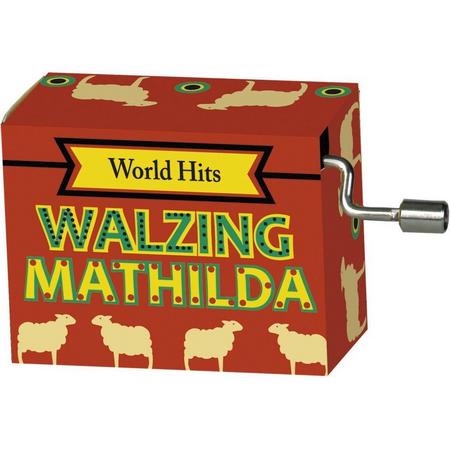 Muziekdoosje Walzing Mathilda uit de serie wereldhits