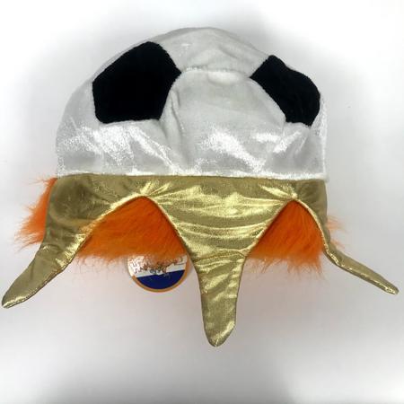 Voetbal kroon/hoed - Oranje