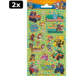 2x Paw Patrol Dino Rescue Stickers