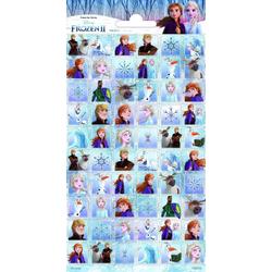 Funny Products Stickers Frozen Ii 20 X 10 Cm Blauw 60 Stuks