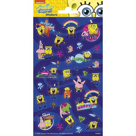 Funny Products Stickers Spongebob 10 X 20 Cm Papier 30 Stuks