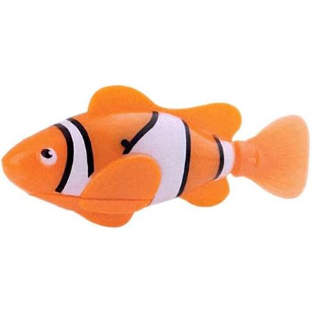 Robot Vis Kinderen Speelgoed Cadeau Batterij aangedreven Huisdier Zwemmen Elektronisch Oranje