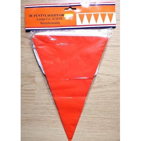Vlaggenlijn Oranje, 10 meter