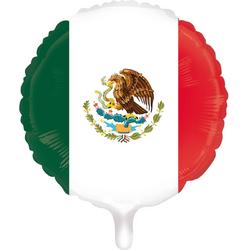 Folieballon 45cm vlag Mexico