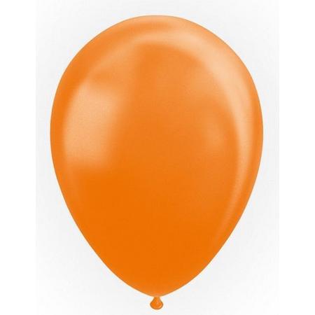 Globos Ballonen 30,5 Cm Latex Oranje Parelmoer 25 Stuks