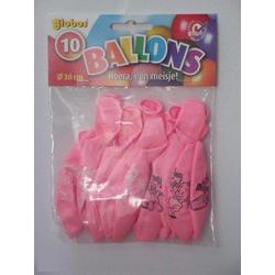 Globos Ballonnen geboorte meisje 10 stuks