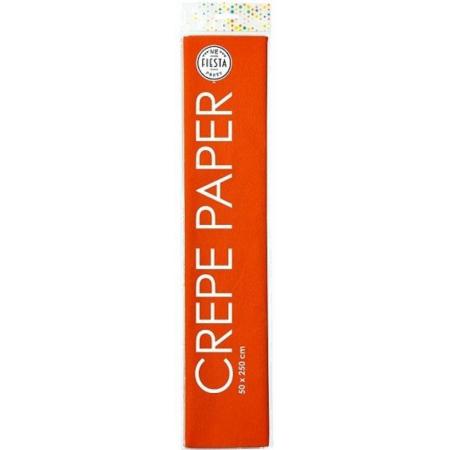 Globos Crêpepapier 250 X 50 Cm Oranje