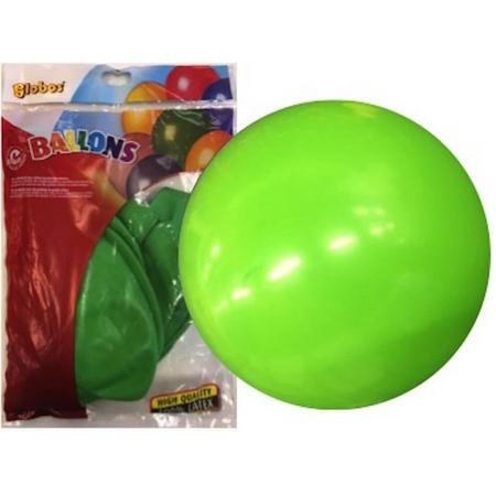 Megaballonnen 90 cm Limoengroen 6 stuks