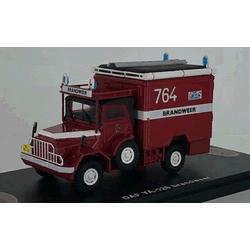DAF YA-126 Brandweer - Golden Oldies miniatuur truck  1:50