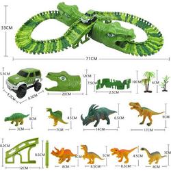 iBello Dinosaurus racebaan met dinosaurusfiguren
