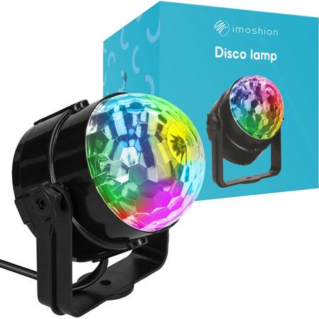 iMoshion LED discolamp met afstandsbediening - Discolamp kinderen / volwassenen - Muziekgestuurde discobal - feestverlichting