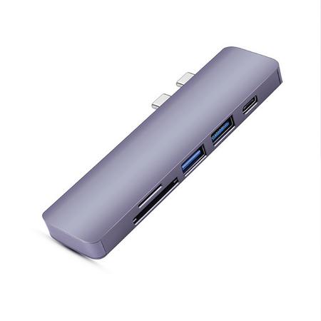 Macbook usb-c hub - USB - SD - Space Gray 2019