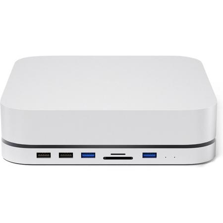 iMounts - Mac Mini hub docking station hub - Externe SSD - M1 - Silver