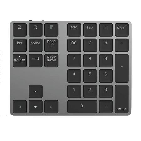 iMounts Draadloos Toetsenbord Numeriek - Apple - Space Gray