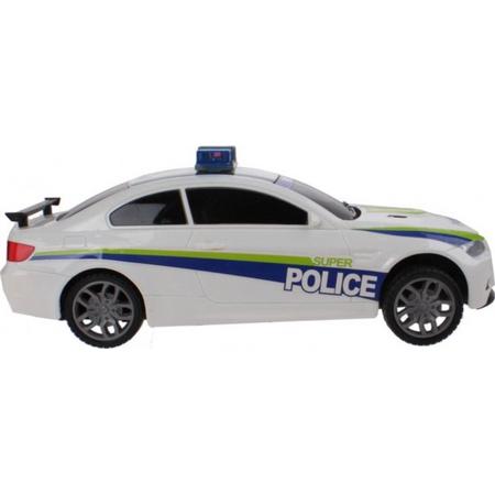 Ilso politieauto - licht en geluid - 24 cm - 1:16