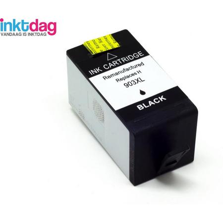 Inktdag inktcartridge voor HP 903 XL Zwart, HP 903XL Zwart (1 stuk) geschikt voor printers HP OfficeJet Pro 6860 , Pro 6950 , Pro 6960 ,Pro 6970 ,Pro 6951