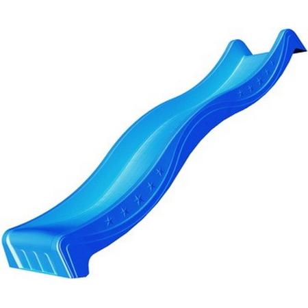 Intergard - Glijbaan blauw voor houten speeltoestellen 1,25m platvormhoogte