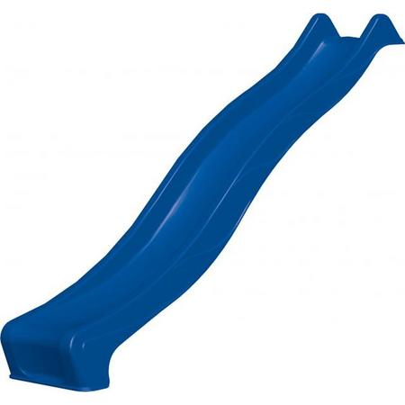 Intergard glijbaan blauw houten speeltoestellen - 150cm platvorm