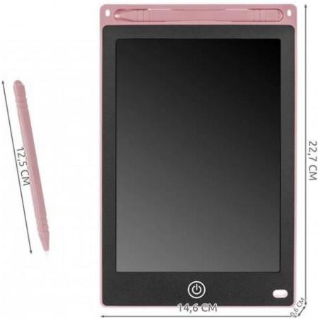 Grafische tablet voor tekenen voor kinderen – 8,5 Inch Elektronische LCD TekenTablet -Schrijftablet voor kinderen Roze