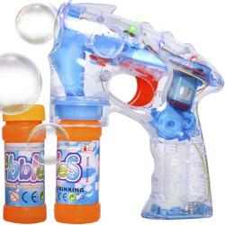 Kinderen Zeep Gun Speelgoed met Led - Transparant Bubble Gun