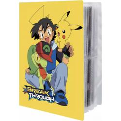 Pokemon verzamelmap - Pokémon verzamelmap - 240 kaarten  - pokemon - verzamelmap - A5 formaat  - cadeau - geel trainer