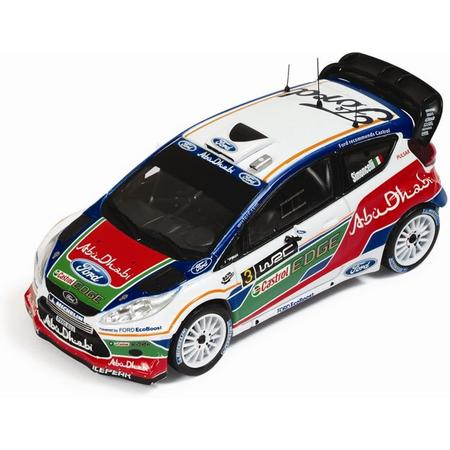 FORD Fiesta RS WRC - Marco Simoncelli Test Kirkbride Airfield 2011  1/43