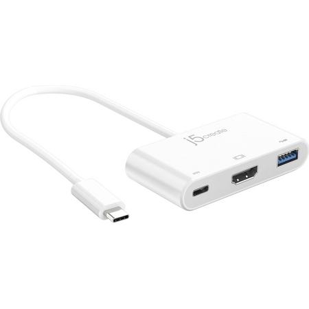 USB Type-C to HDMI & USB 3.0 with Power Delivery