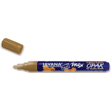 Javana Texi Max - Gouden textiel stift - 2 - 4 mm punt