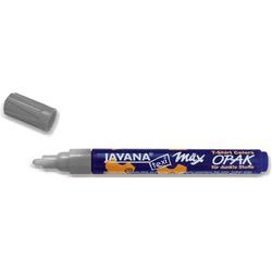 Javana Texi Max - Zilver/Chrome textiel stift - 2 - 4 mm punt