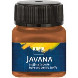 Javana bruine textielverf 20ml – Voor licht en donker gekleurd textiel