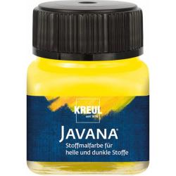 Javana gele textielverf 20ml – Voor licht en donker gekleurd textiel