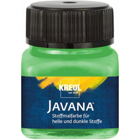 Javana groene textielverf 20ml – Voor licht en donker gekleurd textiel