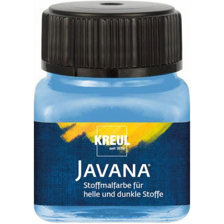 Javana lichtblauwe textielverf 20ml – Voor licht en donker gekleurd textiel