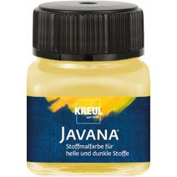 Javana lichtgele textielverf 20ml – Voor licht en donker gekleurd textiel