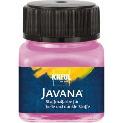 Javana roze textielverf 20ml – Voor licht en donker gekleurd textiel