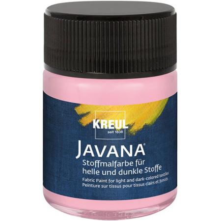 Javana roze textielverf 50ml – Voor licht en donker gekleurd textiel