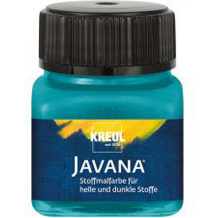 Javana turquoise textielverf 20ml – Voor licht en donker gekleurd textiel