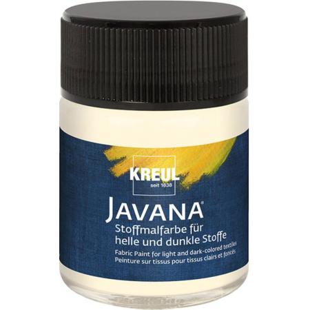 Javana vanille textielverf 50ml – Voor licht en donker gekleurd textiel