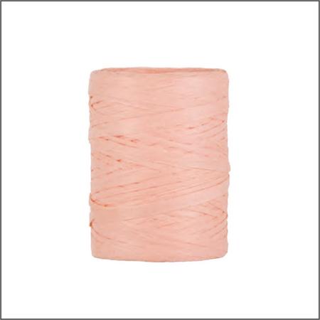 Luxe Cadeaulint - Raffia Lint - Paper Lint - Baby Roze - 100 meter - 5mm - Hobbylint - Versierlint - Papier