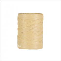 Luxe Cadeaulint - Raffia Lint - Paper Lint - Crème - 100 meter - 5mm - Hobbylint - Versierlint - Papier
