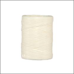 Luxe Cadeaulint - Raffia Lint - Paper Lint - Light Cream - 100 meter - 5mm - Hobbylint - Versierlint - Papier