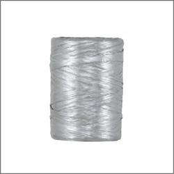 Luxe Cadeaulint - Raffia Lint - Paper Lint - Zilver - 100 meter - 5mm - Hobbylint - Versierlint - Papier