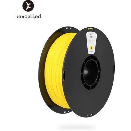 kexcelled-PLA-1.75mm-geel/yellow-1000g*3=3000(3kg)-3d printing filament