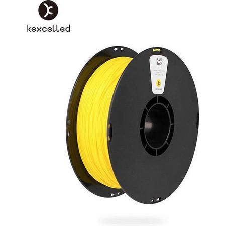 kexcelled-PLA-1.75mm-geel/yellow- LET OP! 500g (0,5kg)-3d printing filament