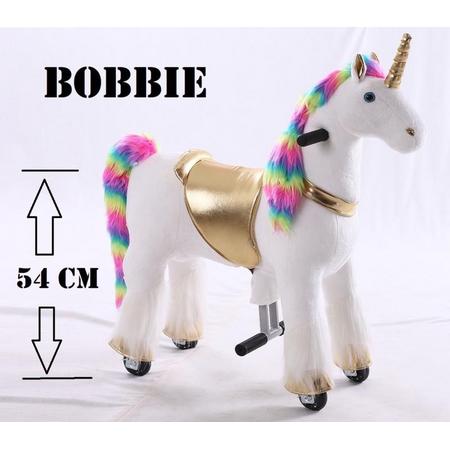 Kids-Horse Animal Riding, rijdend speelgoed unicorn, Rainbow UniCorn 3-6 jaar, Kids-Horse 